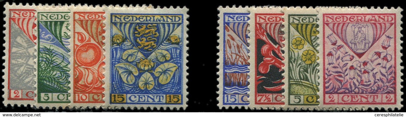 * PAYS-BAS 186/89 Et 195/98 : Au Profit De L'Enfance, 2 Séries, TB - Used Stamps