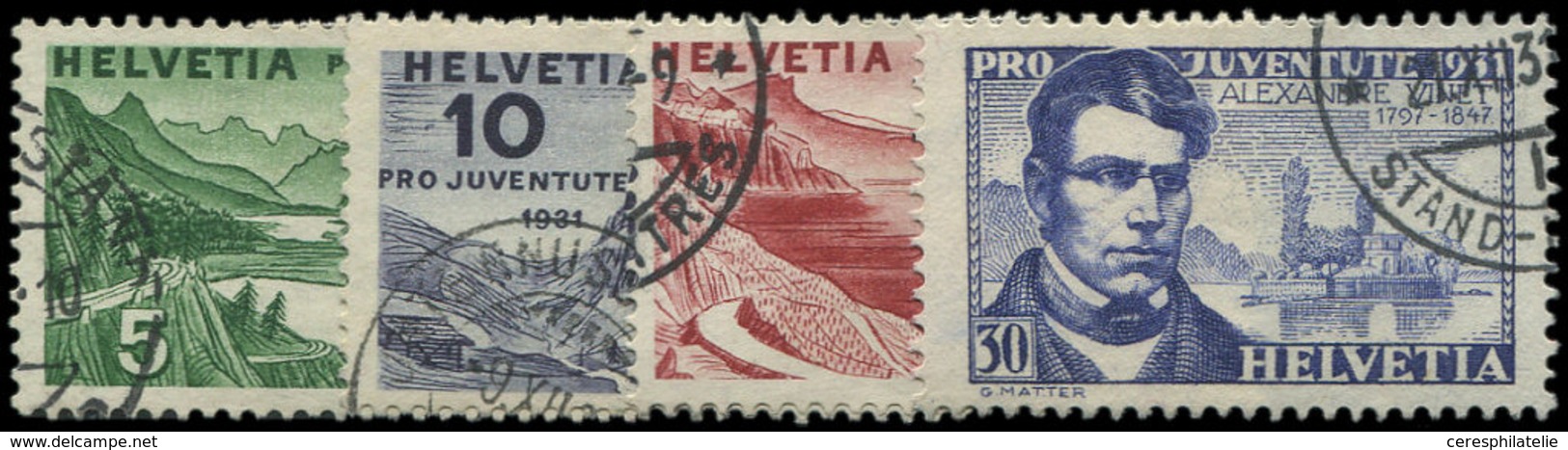 SUISSE 250/53 : La Série, Obl., TB - Used Stamps
