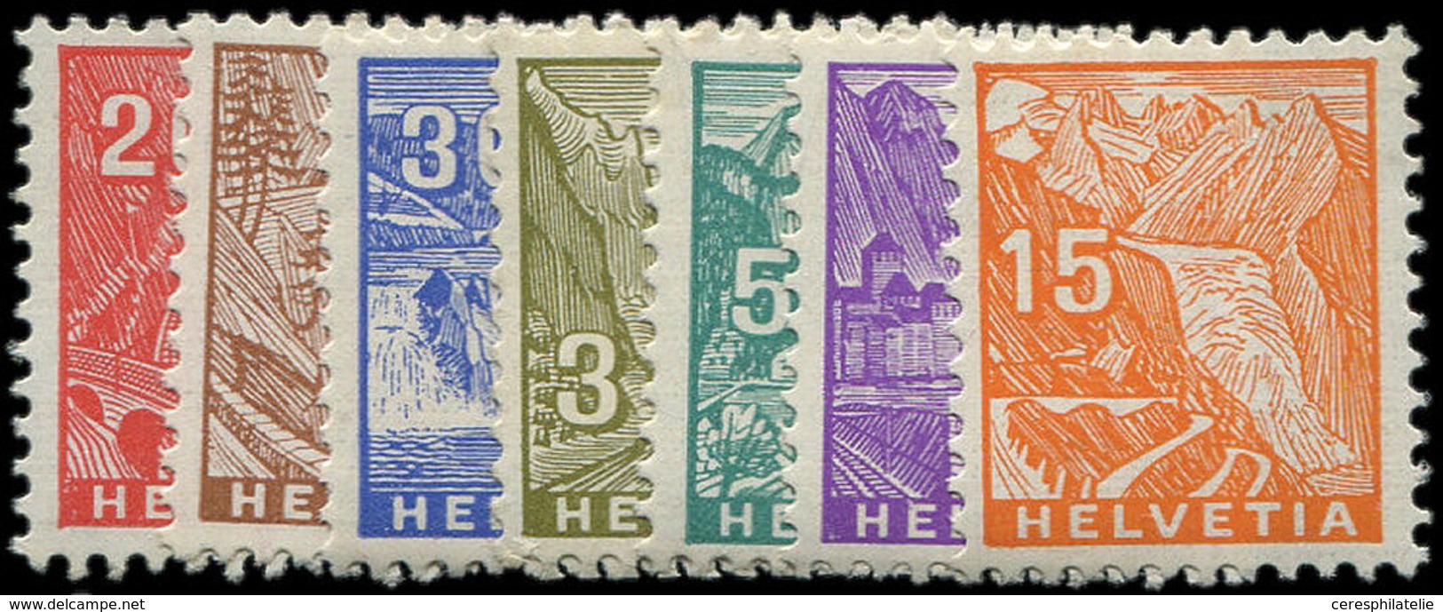* SUISSE 271/77 : La Série, TB - Used Stamps