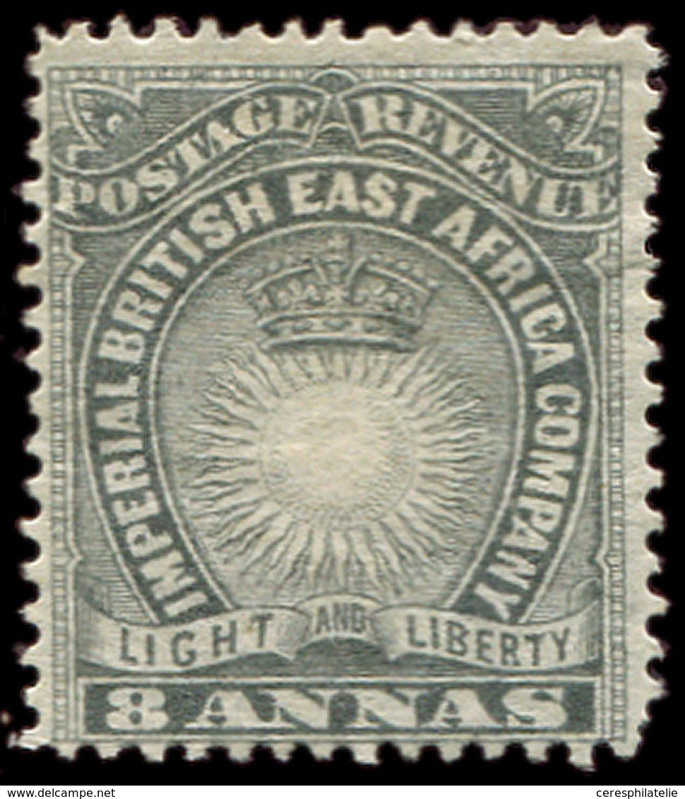 AFRIQUE ORIENTALE BRITANNIQUE 14 : 8a. Gris, Obl., TB - Other & Unclassified