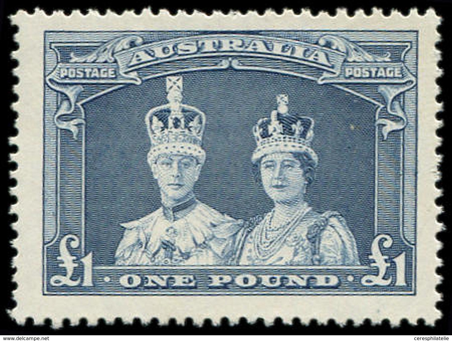 * AUSTRALIE 122 : 1£. Gris-bleu, TB - Other & Unclassified