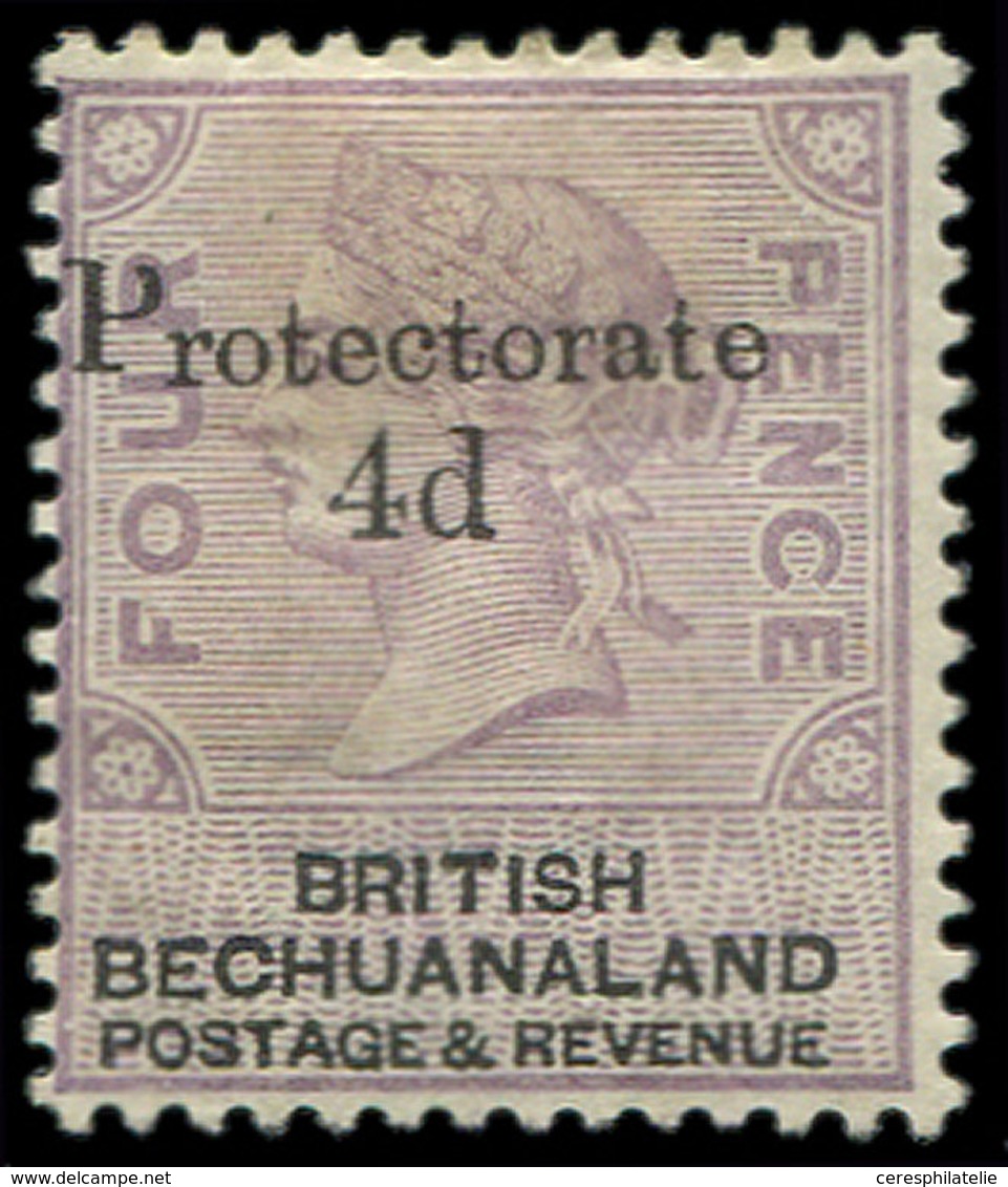 * BECHUANALAND Protectorat Britannique 6a : 4d. S. 4p., TB - Other & Unclassified