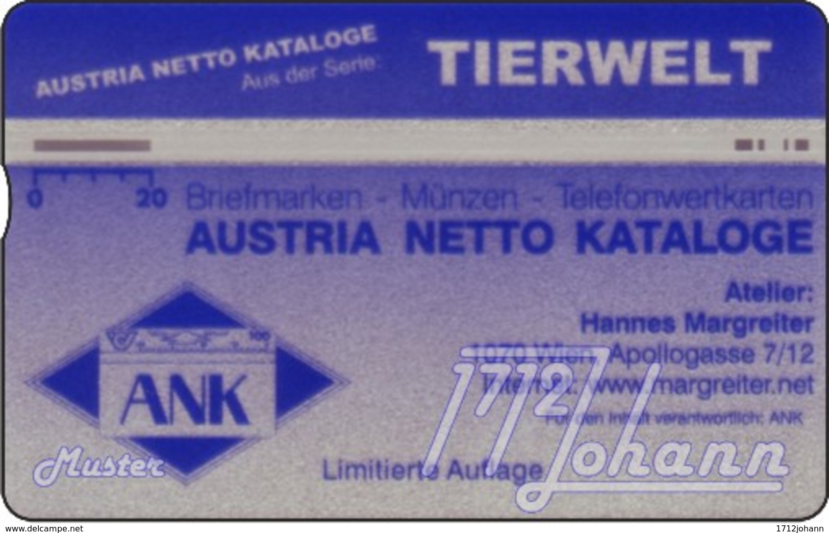 AUSTRIA Private: *ANK - Kätzchen* - SAMPLE [ANK F459] - Austria