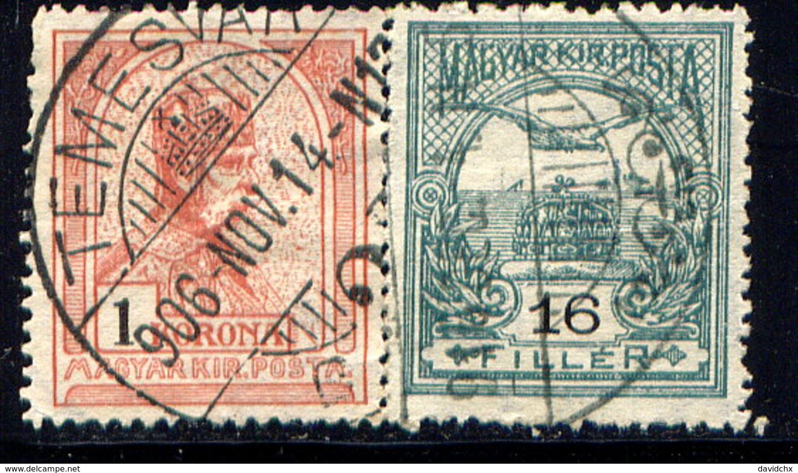 HUNGARY, NO.'S 81a AND 91 / SEE NOTE - Used Stamps