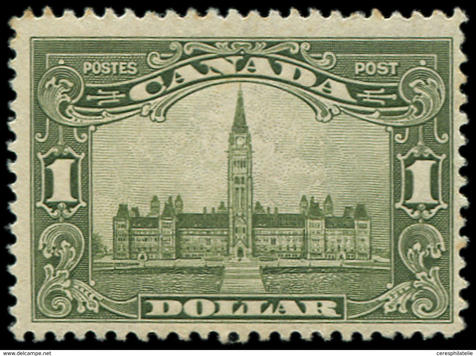 * CANADA 139 : 1d. Olive, TB - Other & Unclassified