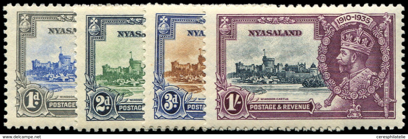 ** NYASSALAND 52/55 : George V, TB - Nyasaland (1907-1953)