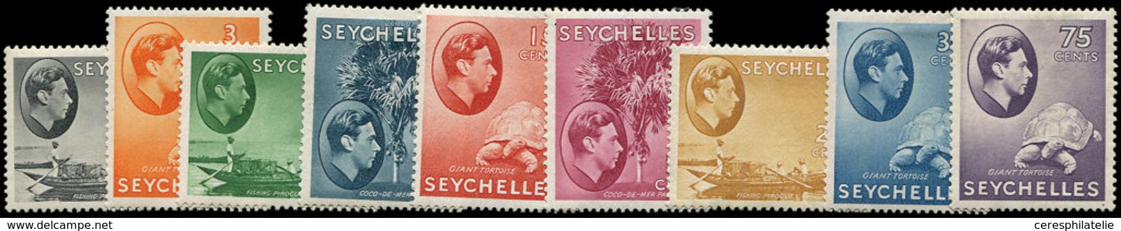 * SEYCHELLES 133/41 : La Série, TB - Seychellen (...-1976)