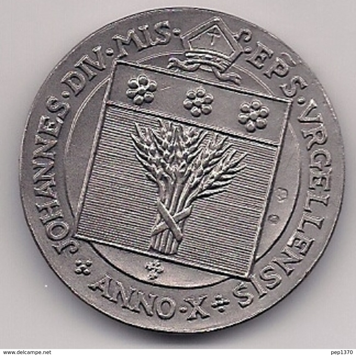 ANDORRA 1981 - MONEDA DE PLATA JUAN PRINCEP D'URGELL ORIGINAL BOX - Andorre