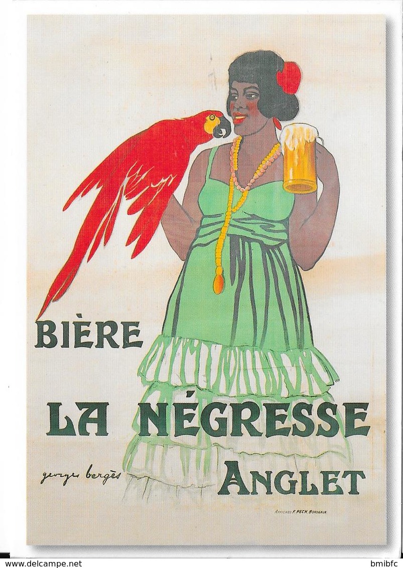 Bière LA NEGRESSE - ANGLET - Werbepostkarten