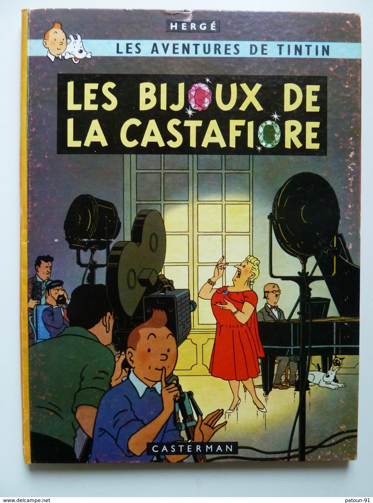 Tintin,Les Bijoux De La Castafiore, En EO Edition Casterman 1963, B34 En BE+ - Tintin