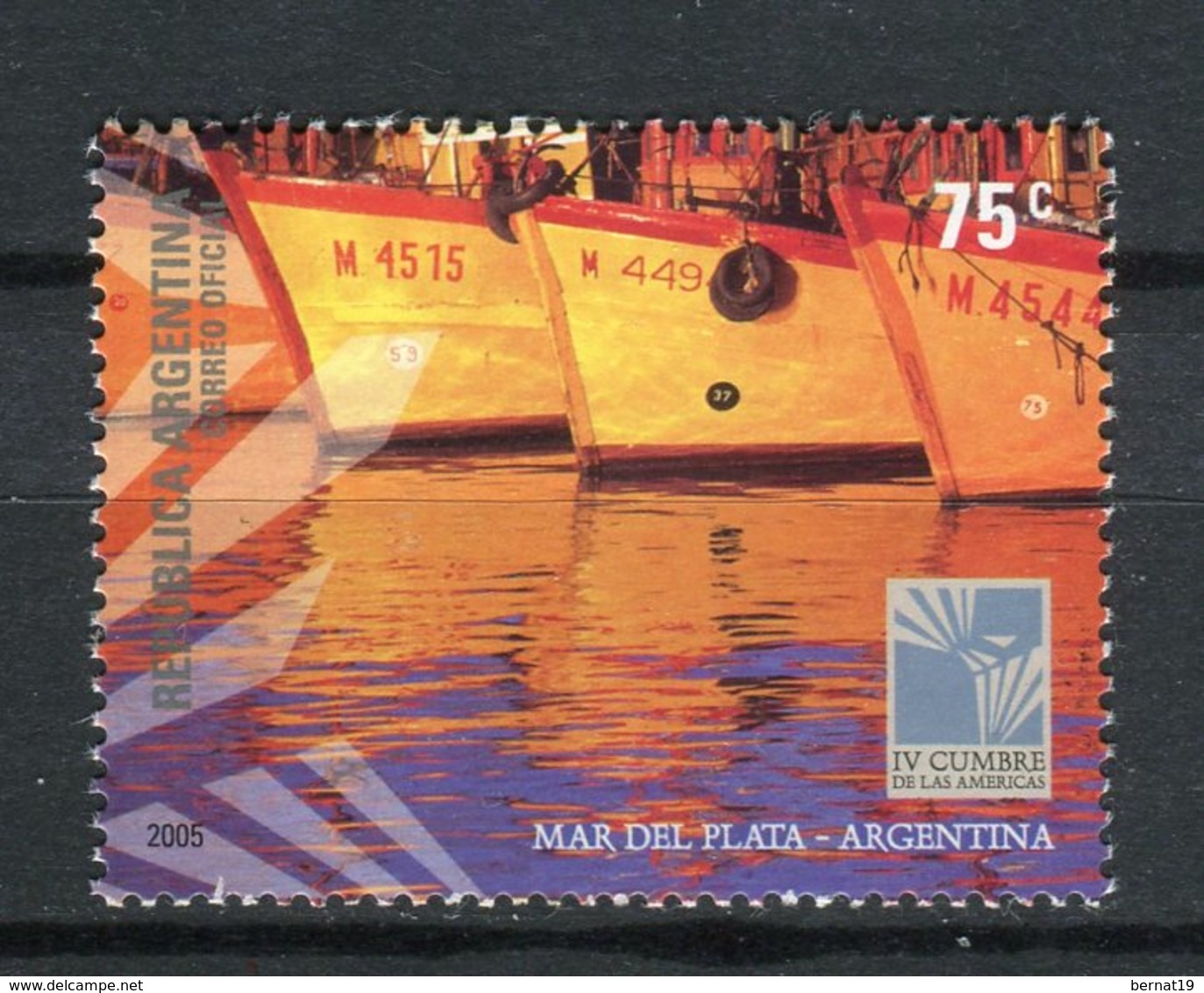 Barcos. Argentina 2005. Yvert 2557 ** MNH. - Unused Stamps