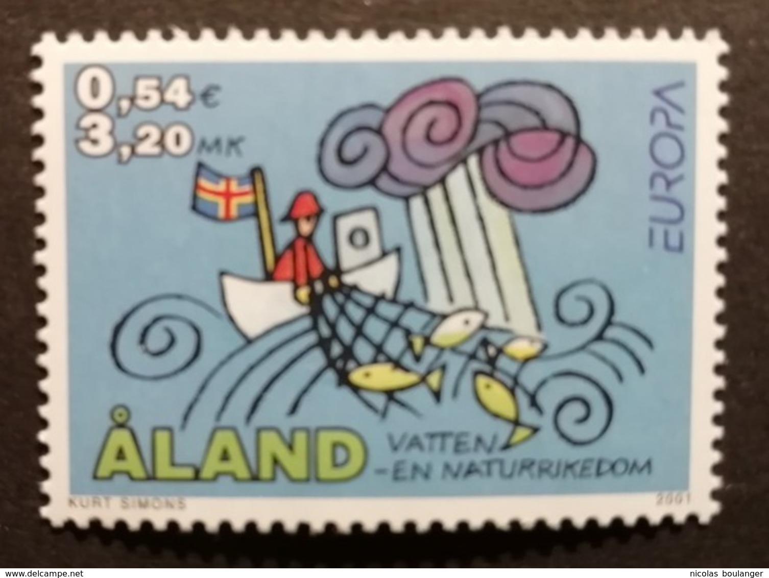 Aland 2001 / Yvert N°191 / ** / Europa - Aland