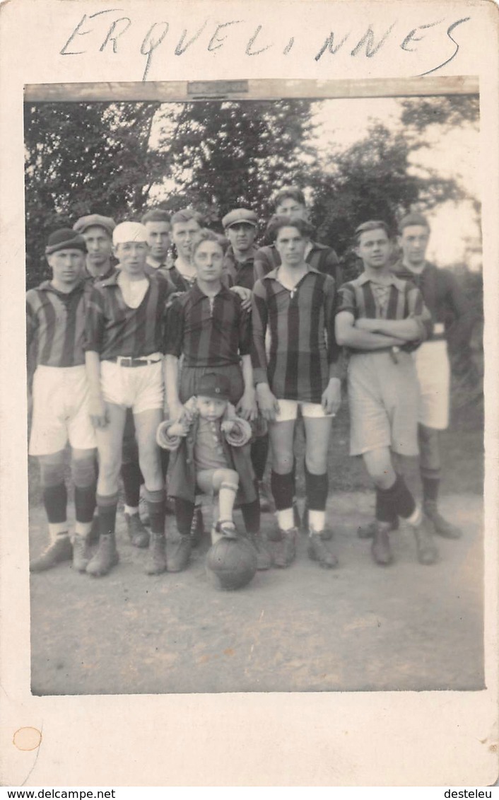 Carte Photo - Football - Erquelinnes - Erquelinnes