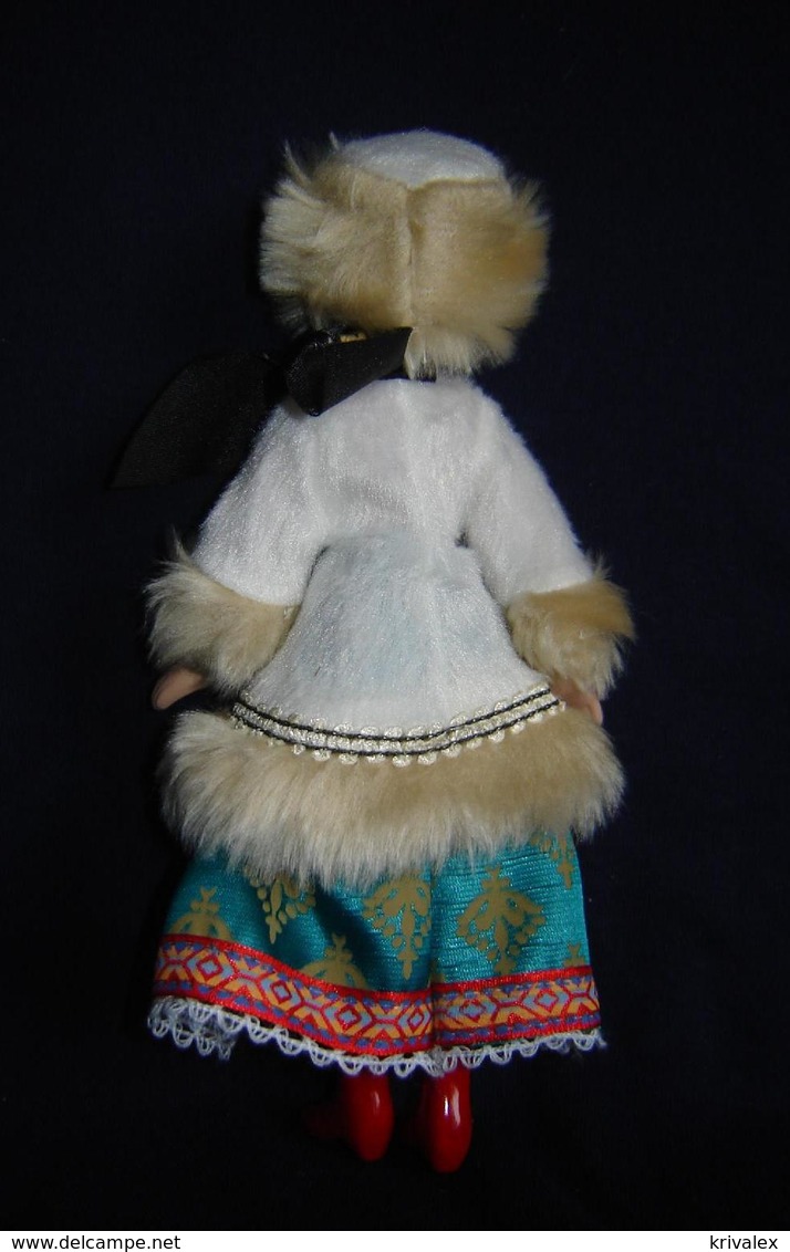 Porcelain Doll In Cloth Dress   - Moscow-city Province - Russian Federation - Dolls