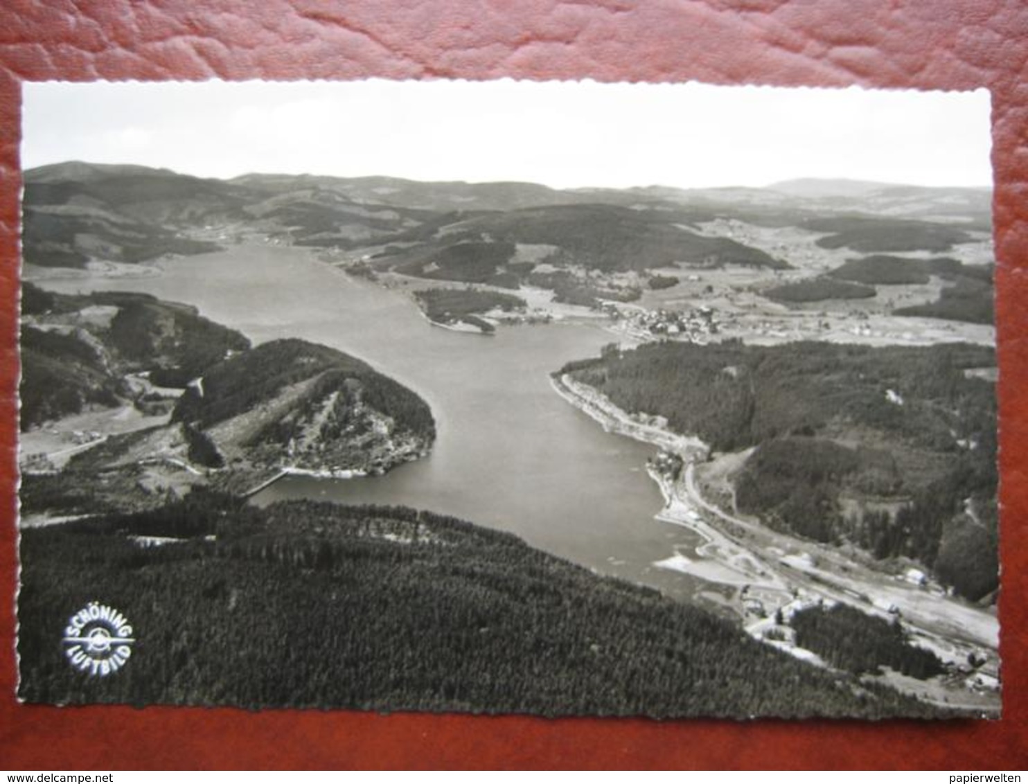 Schluchsee (Breisgau - Hochschwarzwald) - Flugaufnahme - Schluchsee