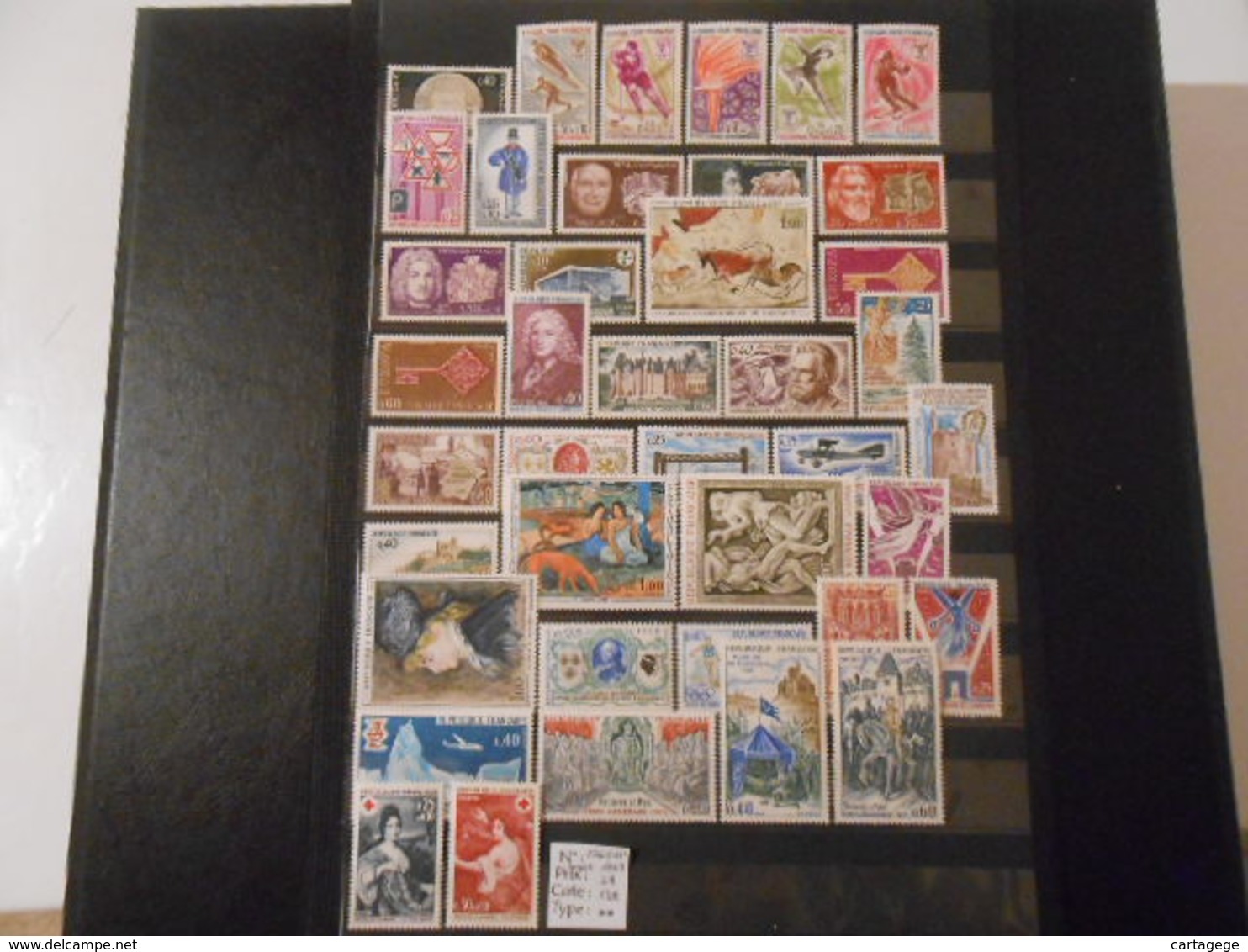 FRANCE  YT1542/1581 ANNEE 1968 COMPLETE** - 1960-1969