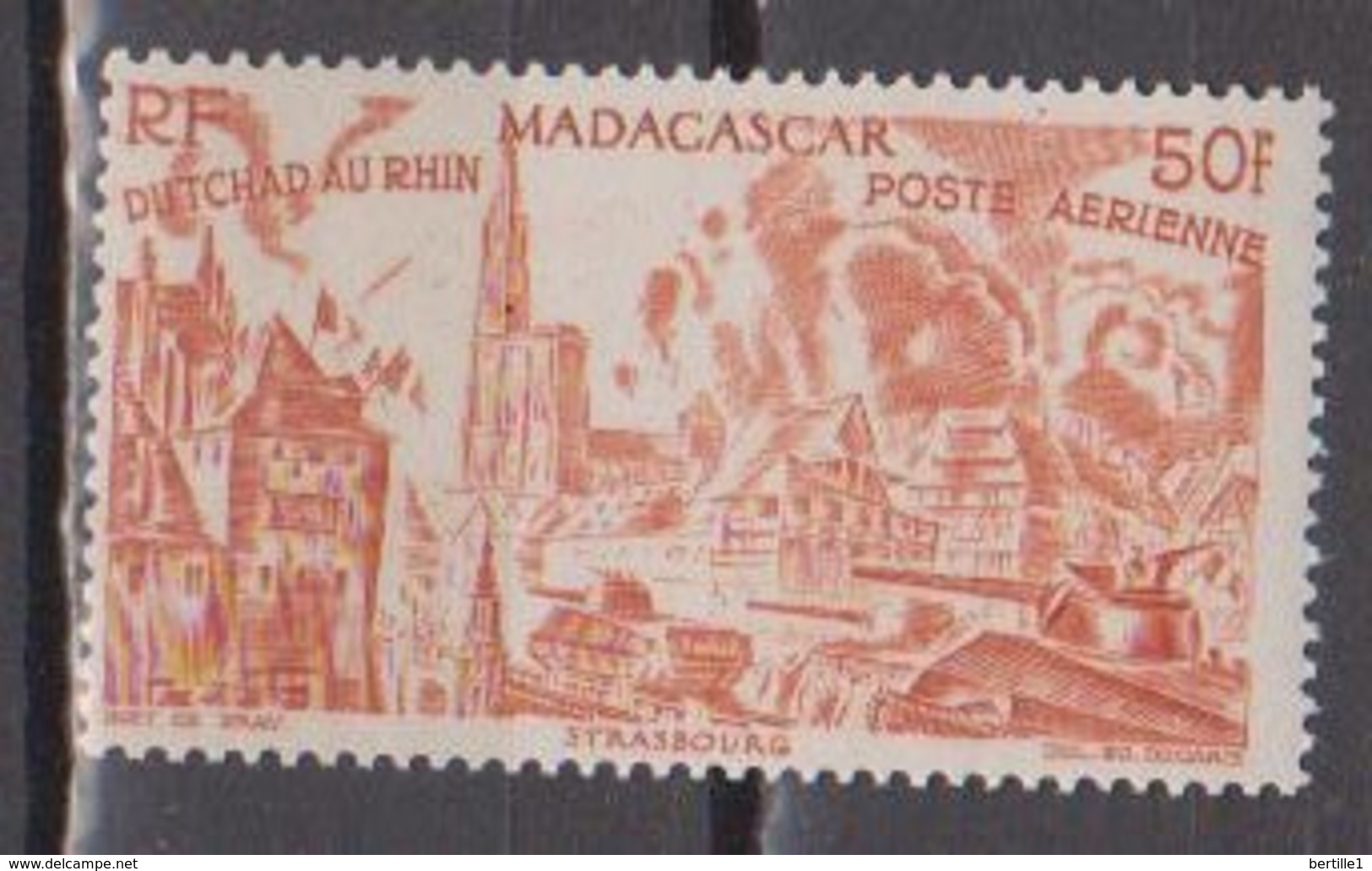 MADAGASCAR          N°  YVERT  :  PA 71   NEUF SANS GOMME    ( SG  1/41 ) - Airmail