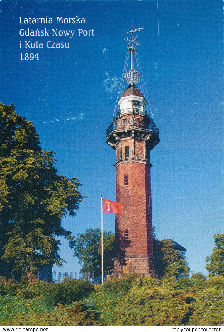 GDANSK / POLAND  -   Lighthouse  ,  Leuchtturm , Latarnia Morska - Polonia