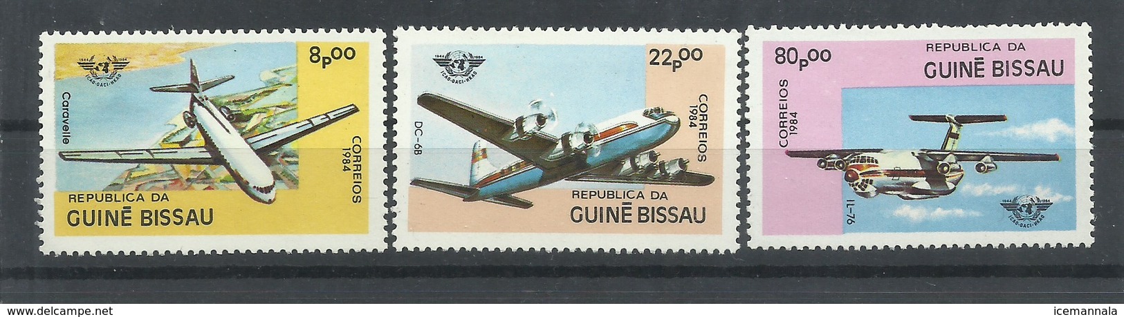 GUINEA BISSAU   YVERT   266/68    MH  * - Guinea-Bissau