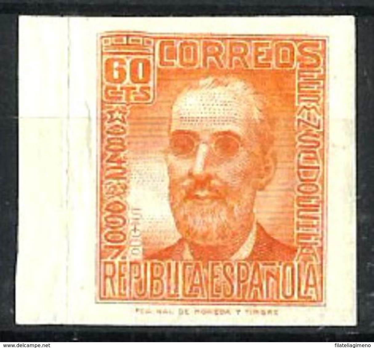 España Nº 740s Charnela. Cat.26,50€ - Unused Stamps