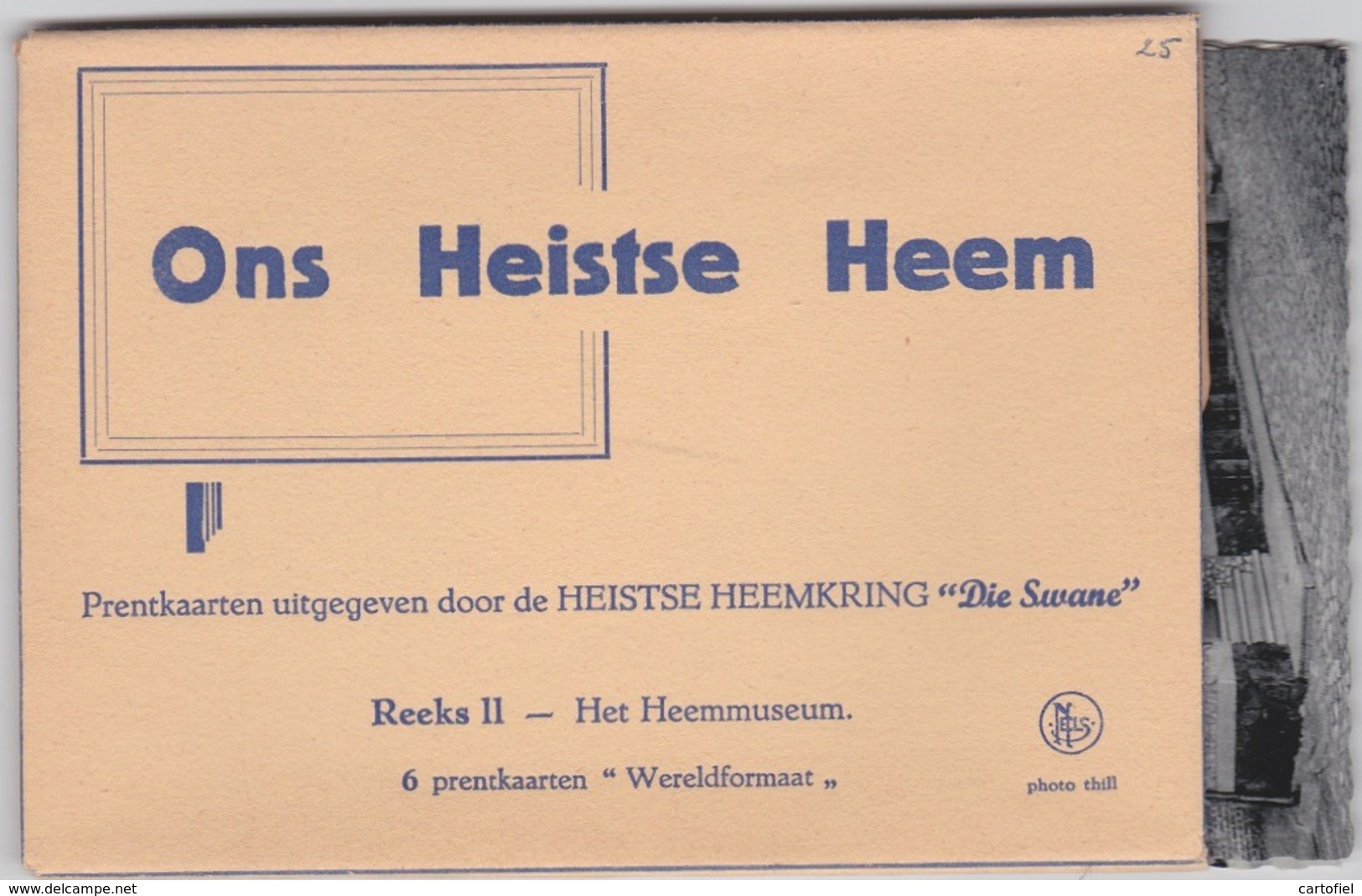 HEIST-OP-DEN-BERG-HEEMMUSEUM-VOLLEDIG-LOTJE-6 KAARTEN-HEEMKRING-ONS HEISTSE HEEM-DIE SWANE-ZIE DE 6 SCANS-MOOI! ! ! - Heist-op-den-Berg
