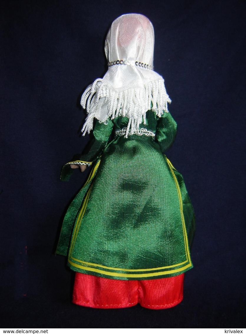 Porcelain Doll In Cloth Dress -Armenia  Republic - - Dolls