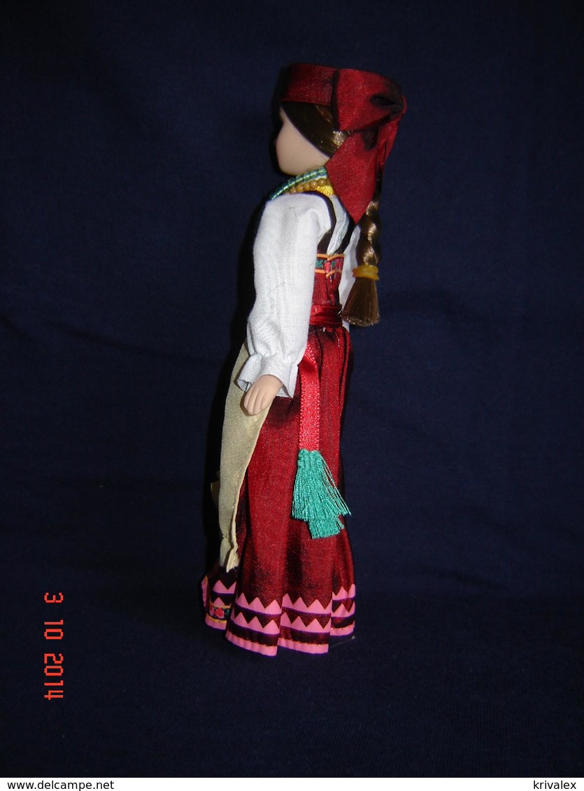 Porcelain Doll In Cloth Dress - Simbirsk  - City Province - Russian Federation - Dolls