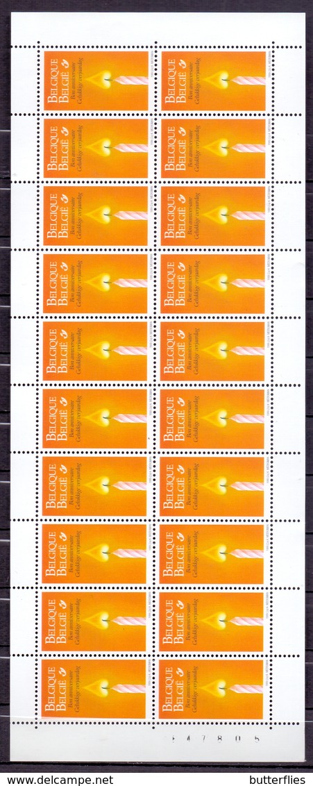 Belgie - 1999 - OBP - ** F2796C - 2797C - 2799C - 2800C - Gelegenheidszegels ** - Ganze Bögen & Kleinbögen