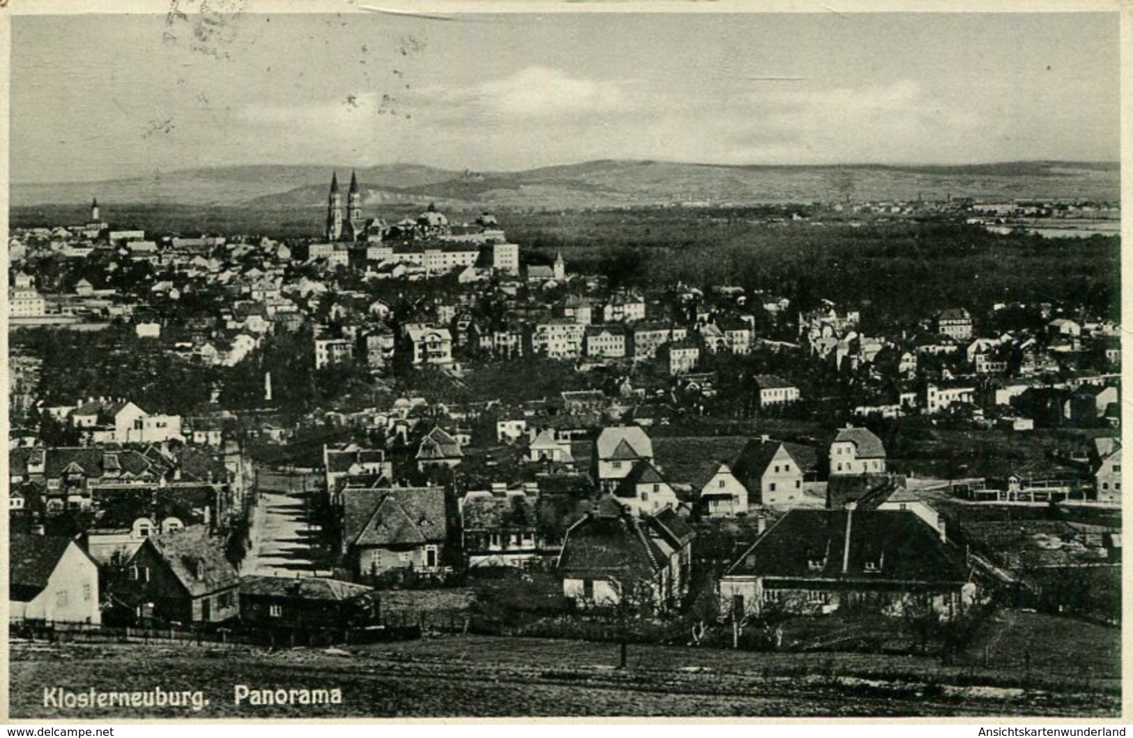 Klosterneuburg - Panorama  1932  (008082) - Klosterneuburg