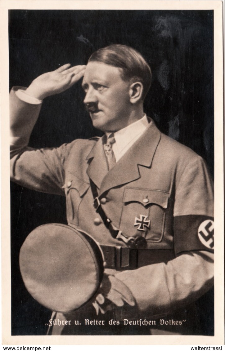 III. Reich, Propaganda  Karte, " Adolf Hitler " - Guerre 1939-45