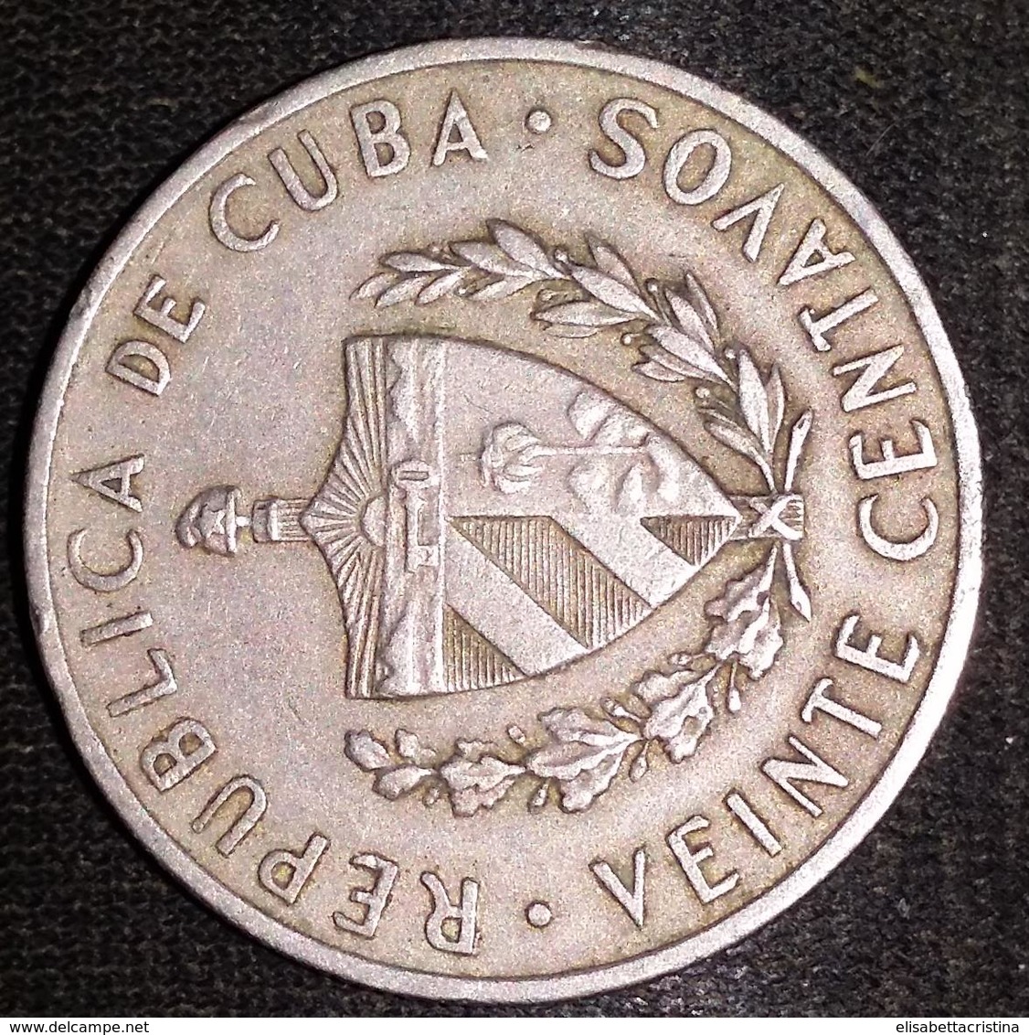 Coin 20 Centavos 1962 Cuba - Cuba