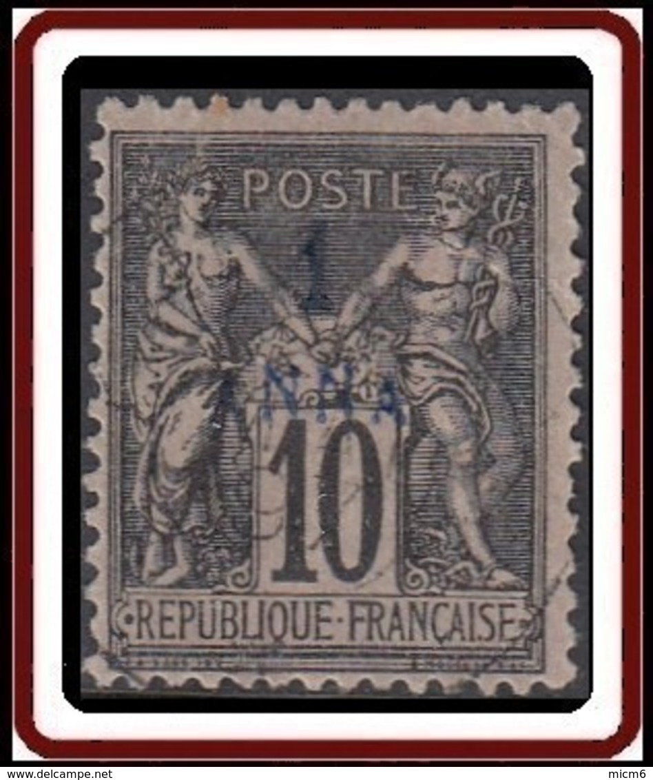 Zanzibar Bureau Français - N° 02 (YT) N° 2 (AM) Oblitéré. - Used Stamps