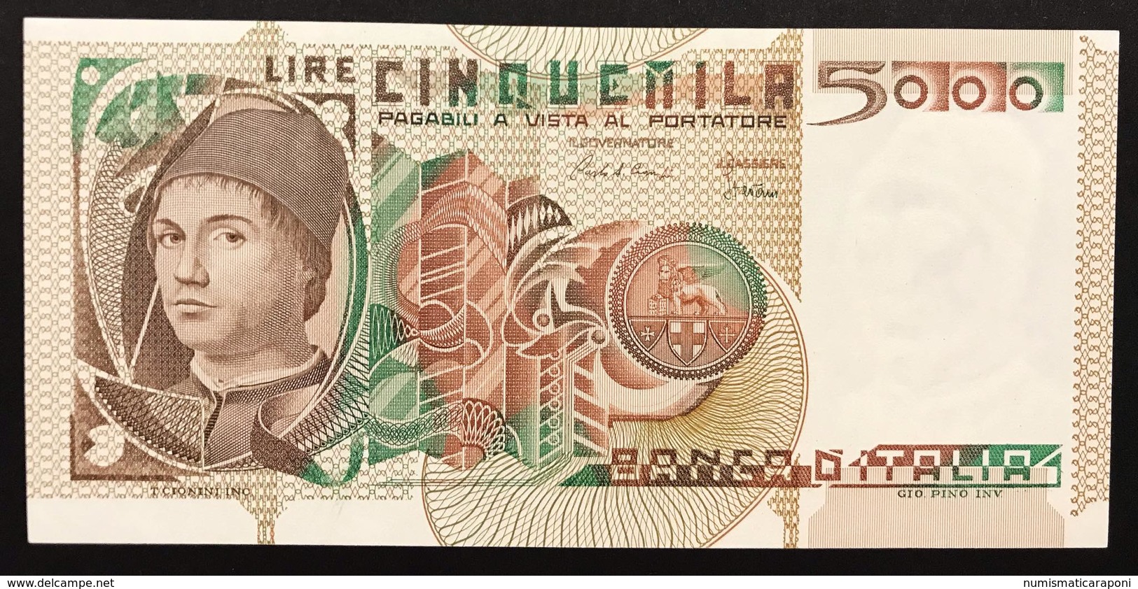 5000 LIRE Antonello Da Messina 1982 Fds LOTTO 1805 - 5.000 Lire