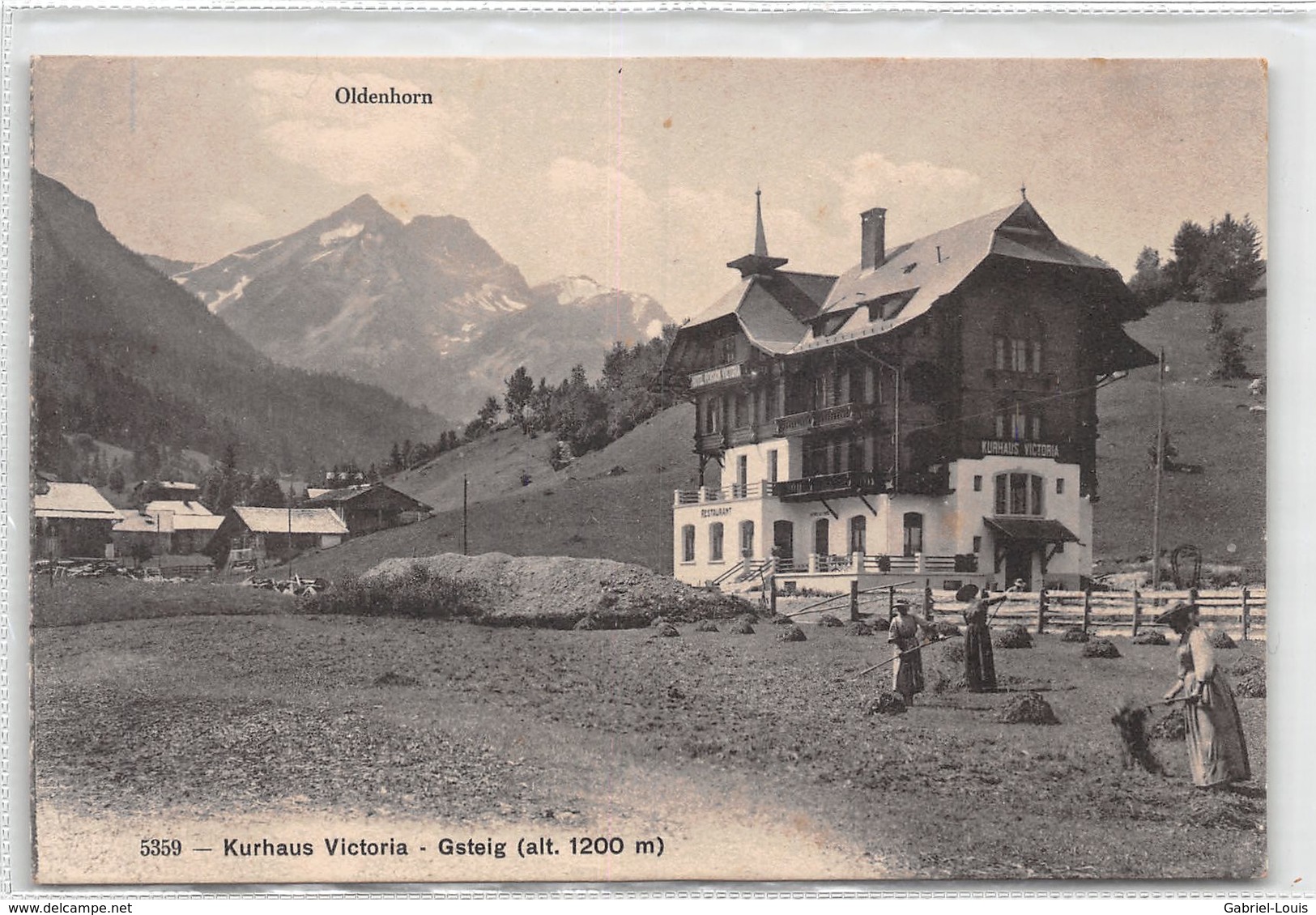Kurhaus Victoria Gsteig - Animée - Foins - Feneuses - Gsteig Bei Gstaad