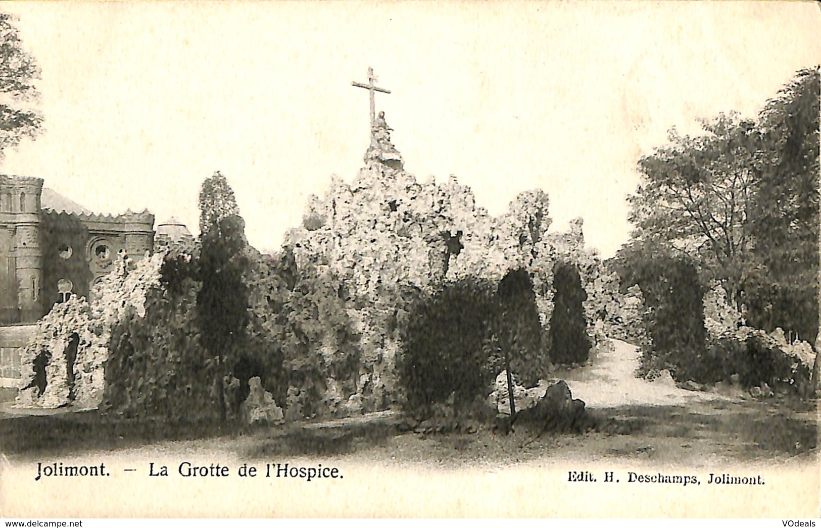 CPA - Belgique - Jolimont - La Grotte De L'Hospice - La Louviere