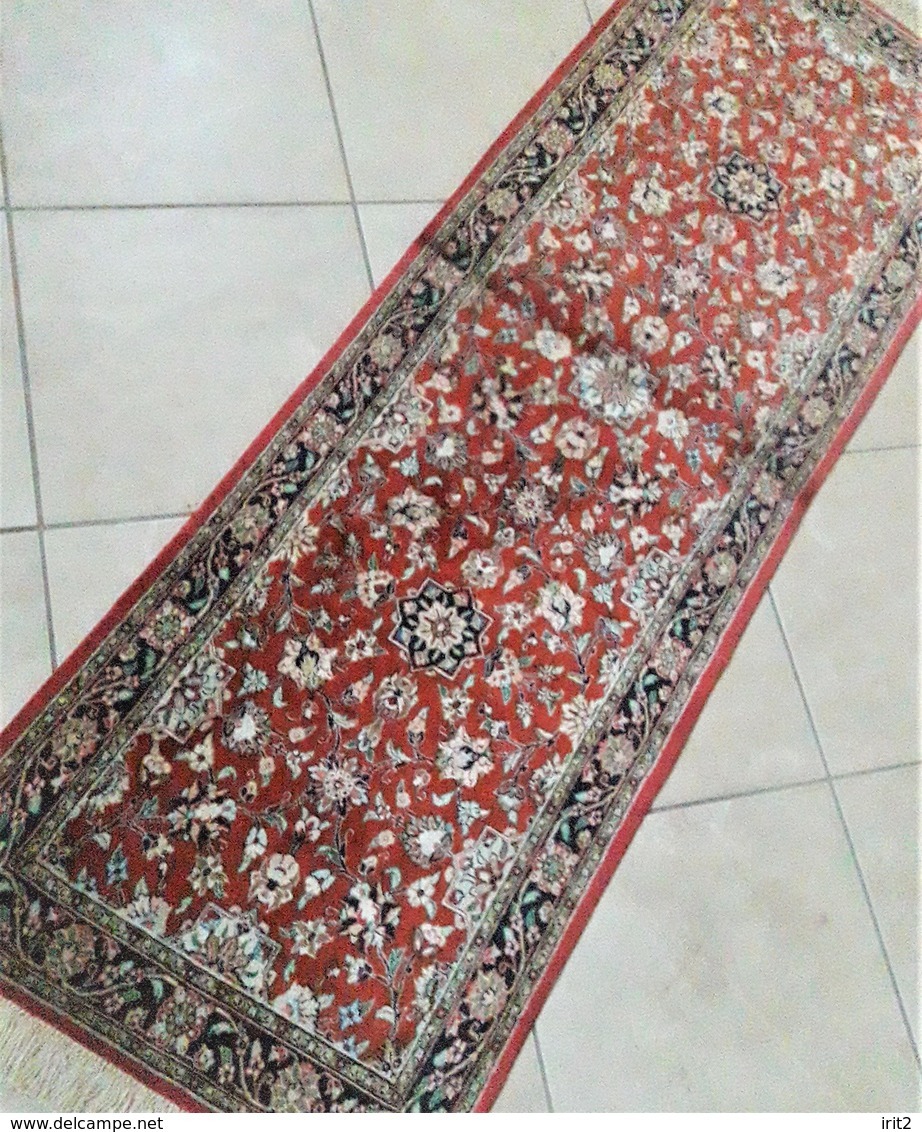 Persia - Iran - Tappeto Persiano QUM 100% Pura Seta - 100% Silk - Teppiche & Wandteppiche