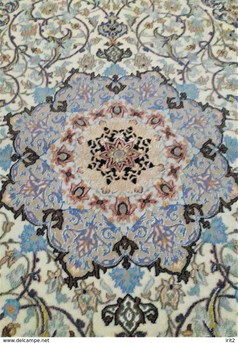 Persia - Iran - Tappeto Persiano ISFAHAN , Firmato ( Saraf Zade) Extra Fine ,Raro , Mixed Silk - Teppiche & Wandteppiche