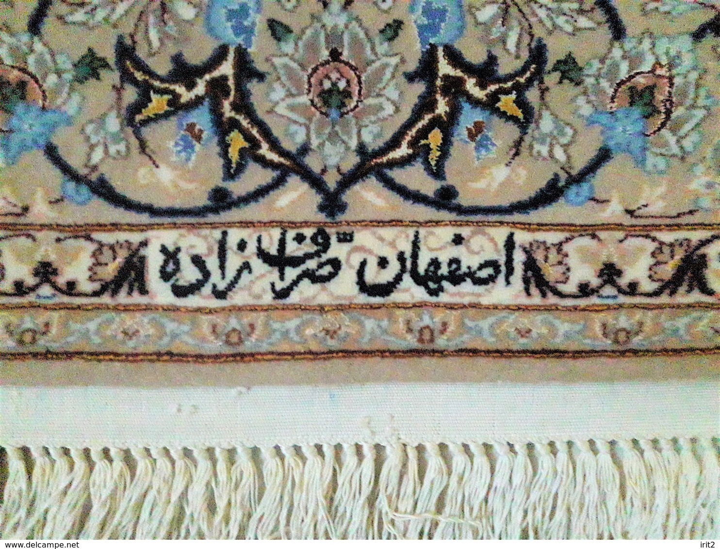 Persia - Iran - Tappeto Persiano ISFAHAN , Firmato ( Saraf Zade) Extra Fine ,Raro , Mixed Silk - Tapis & Tapisserie