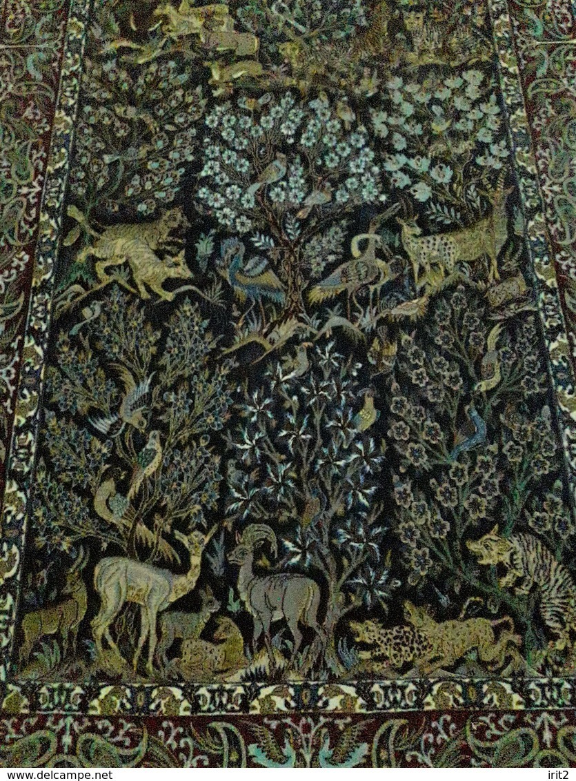 Persia - Iran - Tappeto Persiano ISFAHAN , Extra Fine ,Raro-Una Vera Opera D'arte,Mixed Silk - Alfombras & Tapiceria