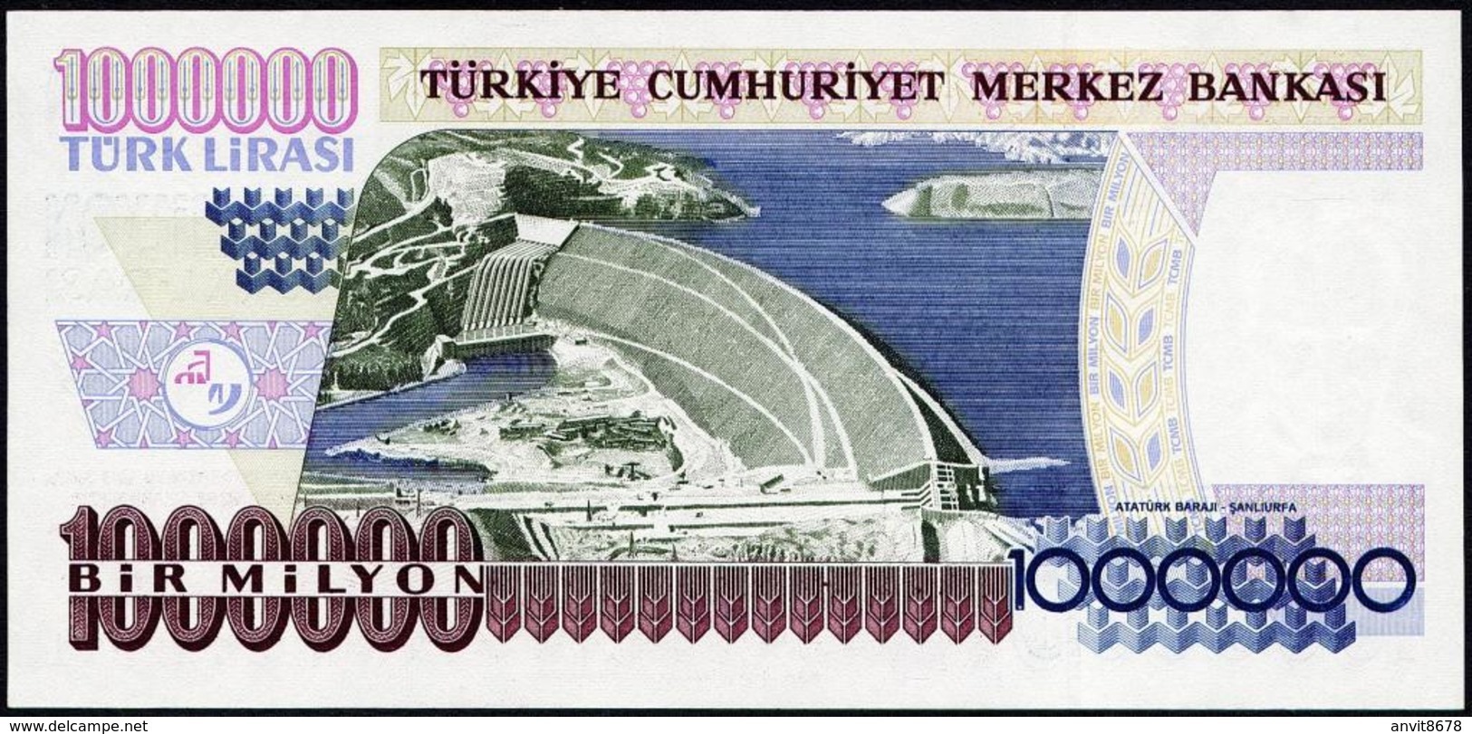 TURKEY 1000000 1970 {1995} UNC - Turkey