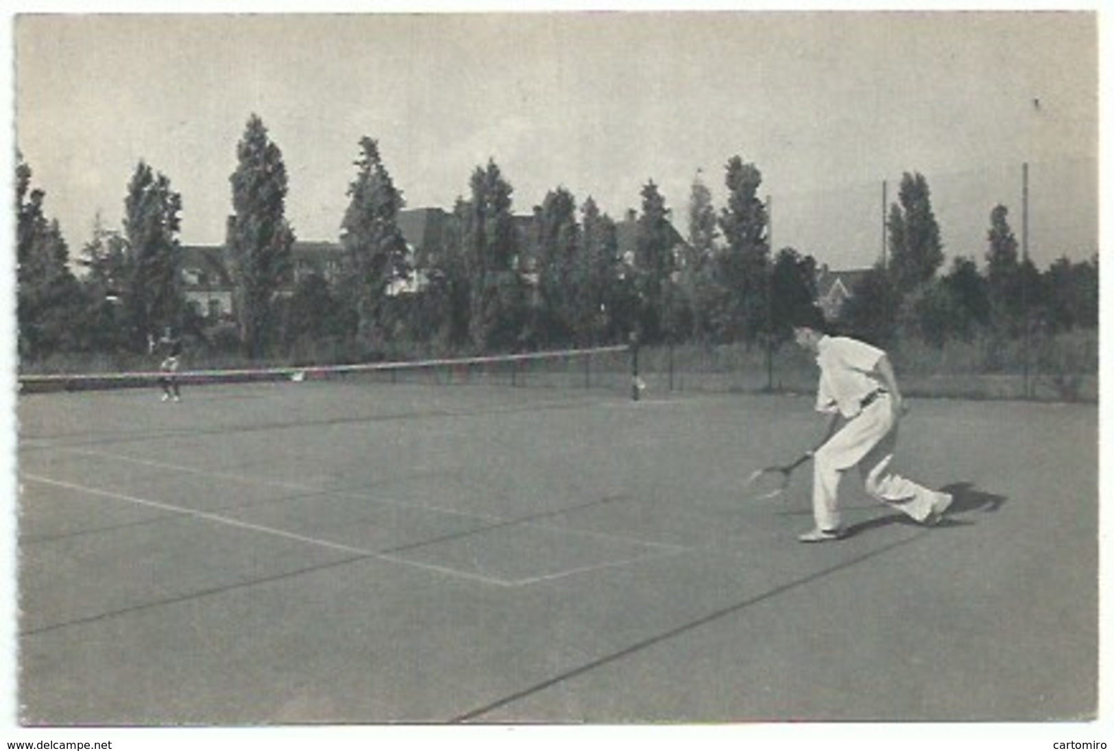 75 Paris  14 ème - Cité Universitaire - Un Des Courts De Tennis - Arrondissement: 14