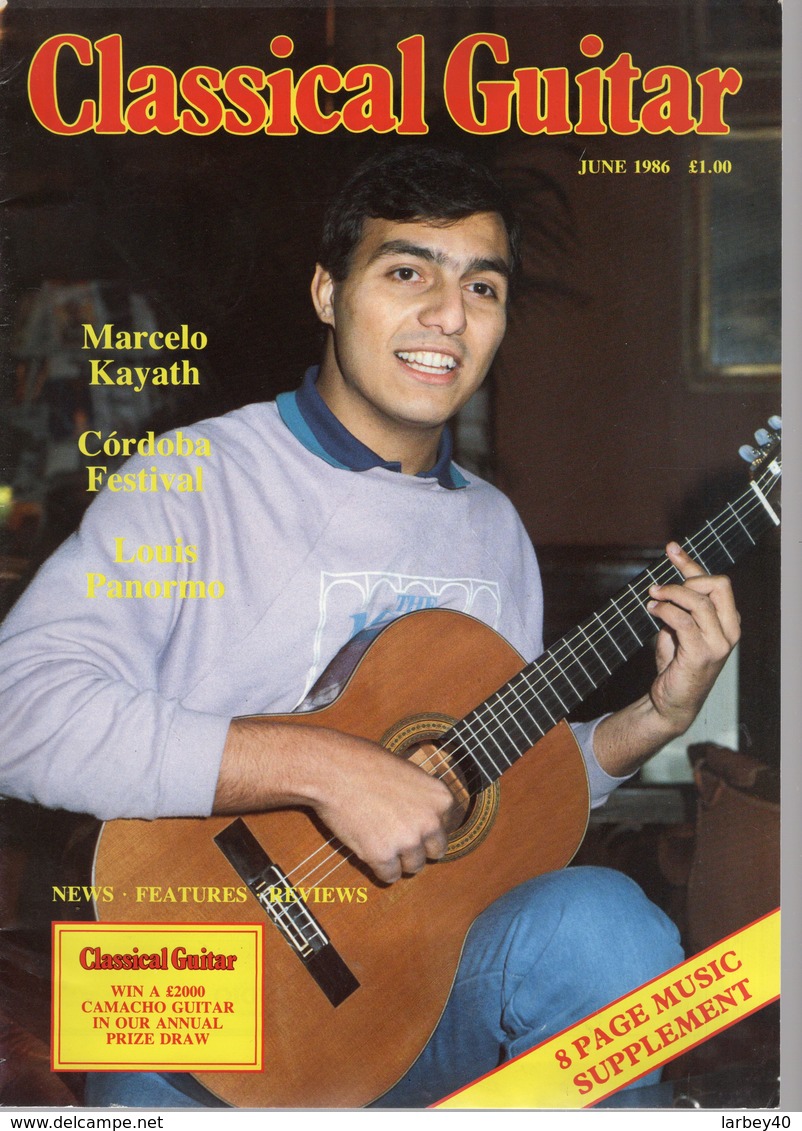 Revue De Guitare - Classical Guitar - N° 10 - 1986 - Marcelo Kayath - Kunst