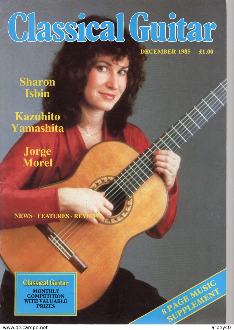 Revue De Guitare - Classical Guitar - N° 4 - 1985 - Sharon Isbin - Kunst