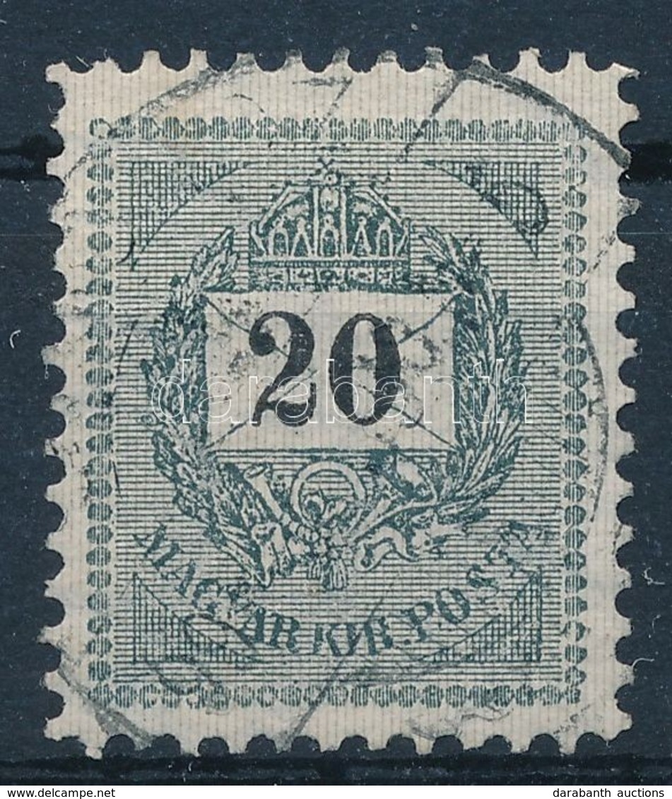 O 1898 20kr 11 1/2 Fogazással (20.000) - Sonstige & Ohne Zuordnung