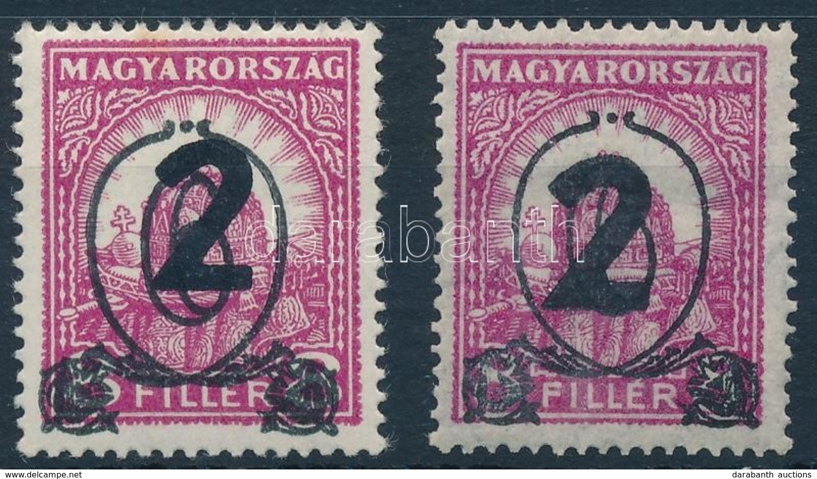 ** 1932 Kisegítő Bélyegek II. 518 + 519 (25.300) - Autres & Non Classés