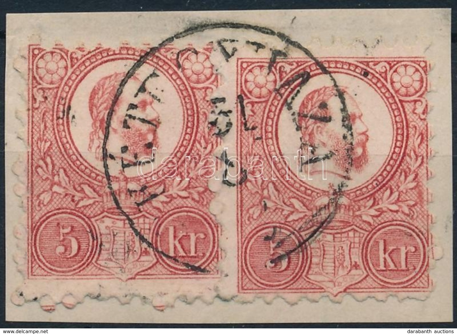 1871 Réznyomat 2 X 5kr 'KÉTEGYHÁZA' (Gudlin 150 Pont) - Sonstige & Ohne Zuordnung