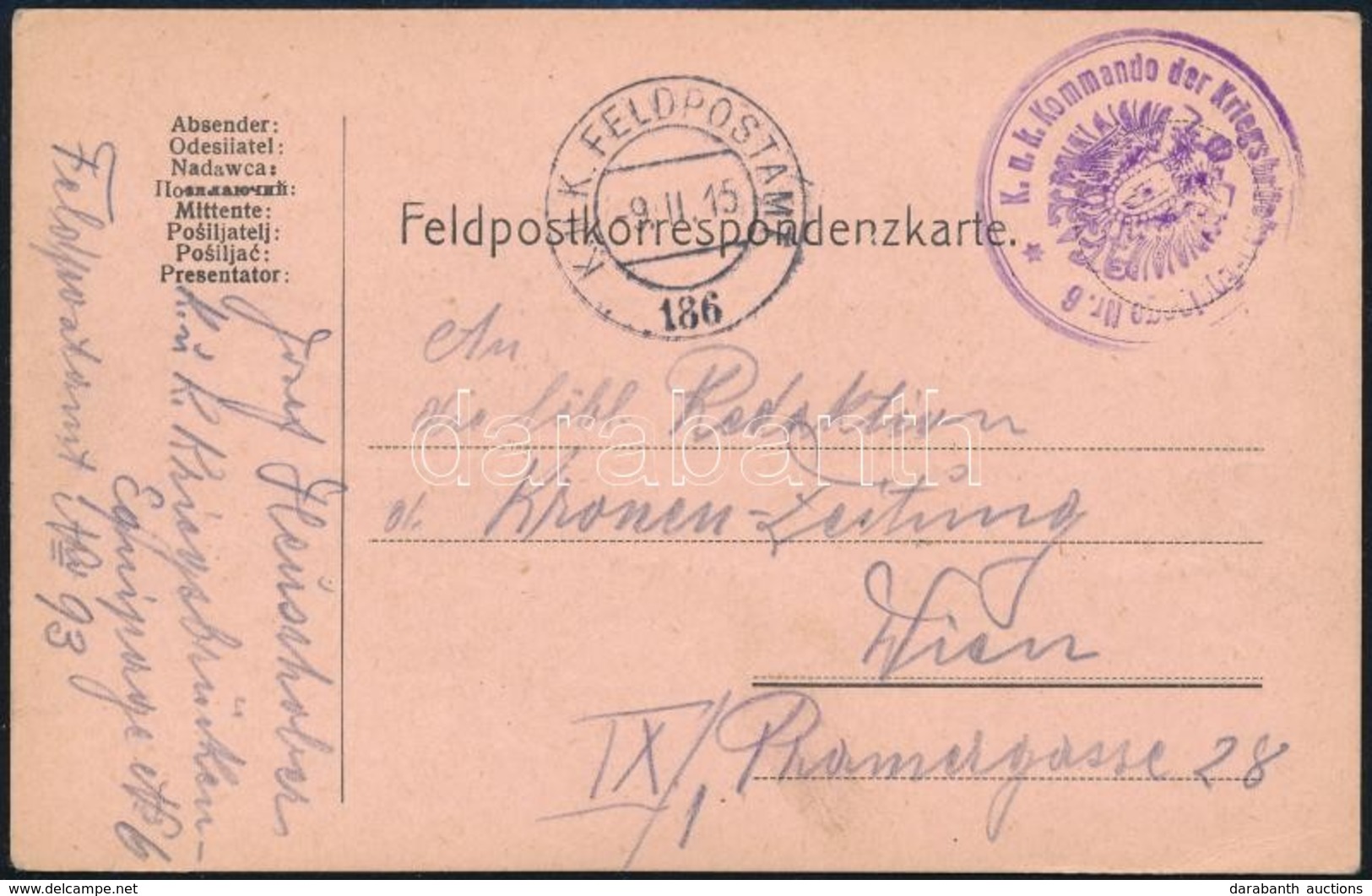 1915 - Sonstige & Ohne Zuordnung