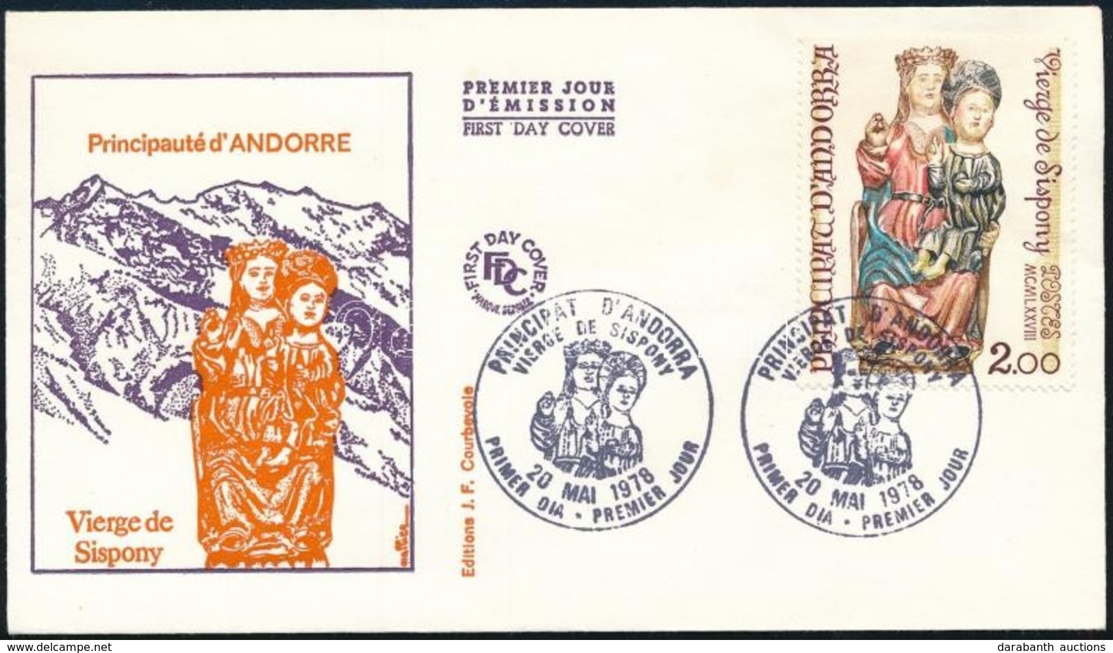 Andorra Francia Posta 1978 - Autres & Non Classés