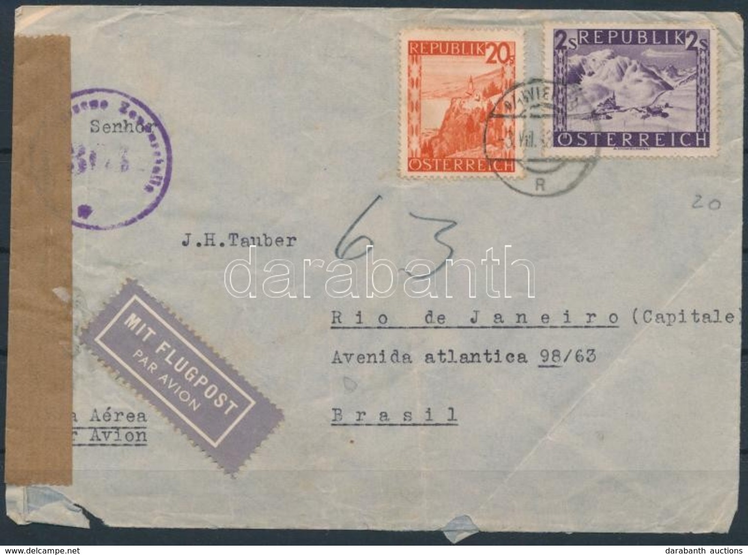 Ausztria 1943 - Autres & Non Classés