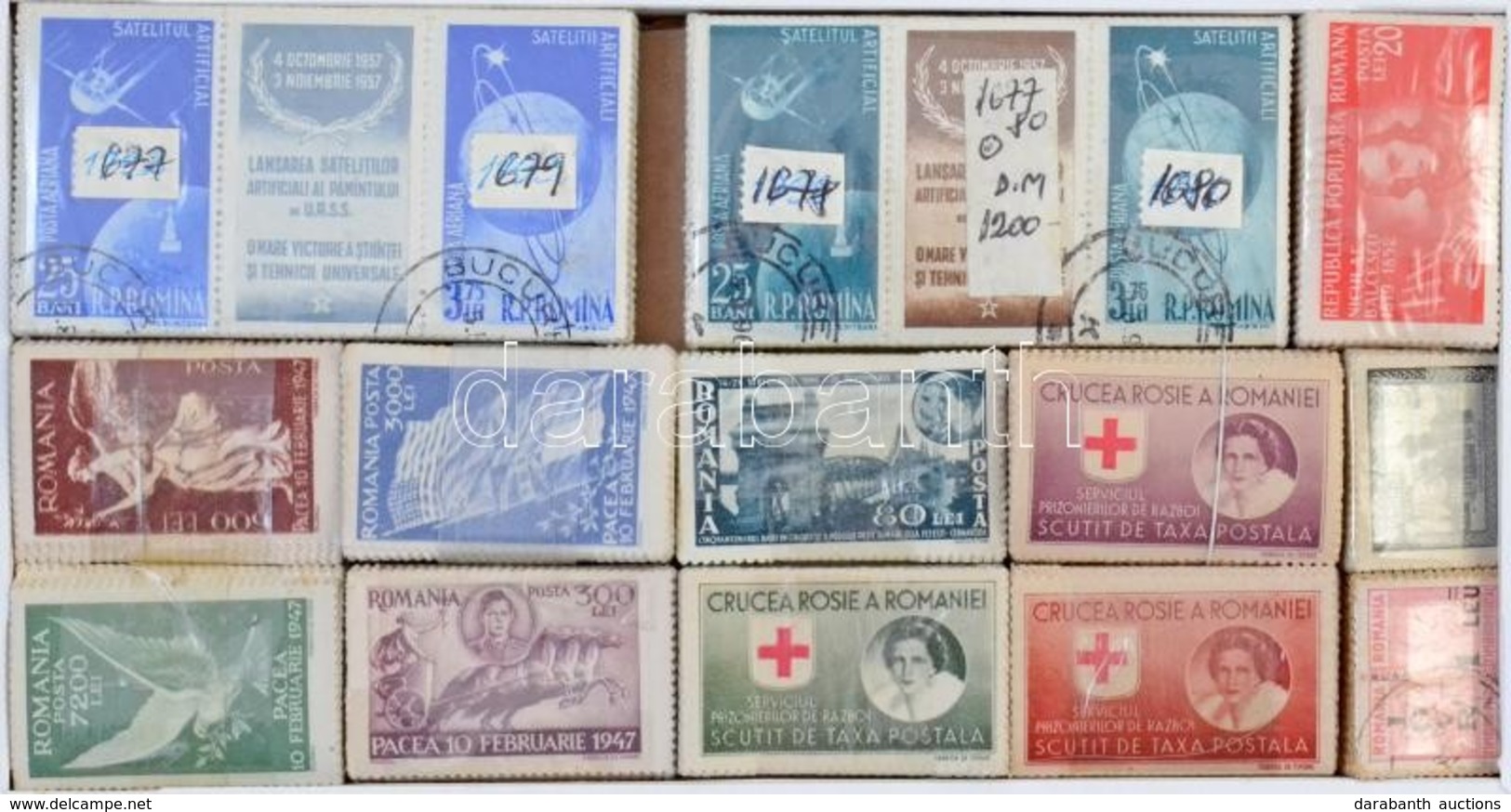 ** O Románia 1922-1957 13 Db Bündli Bonbonos Dobozban - Sonstige & Ohne Zuordnung